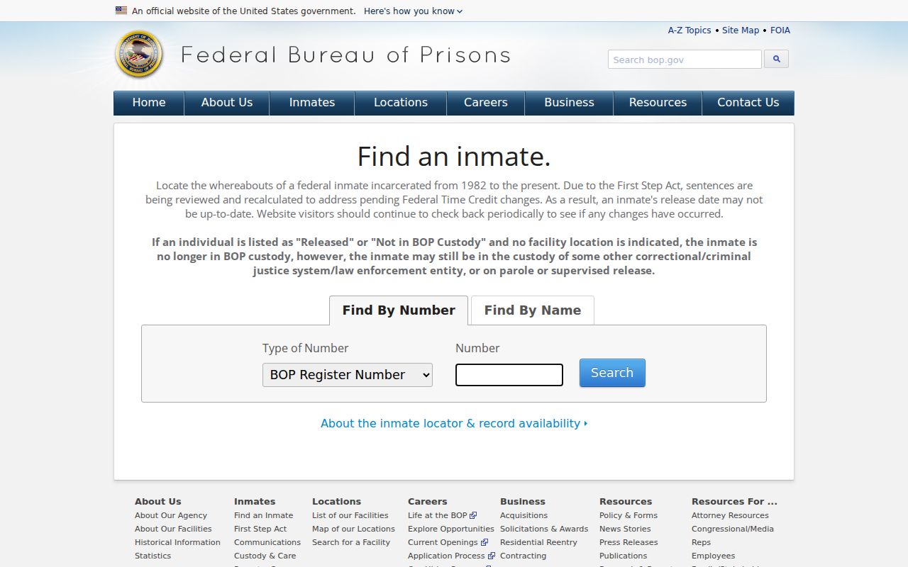 Federal inmate locator for federal Morgan County arrest custody
