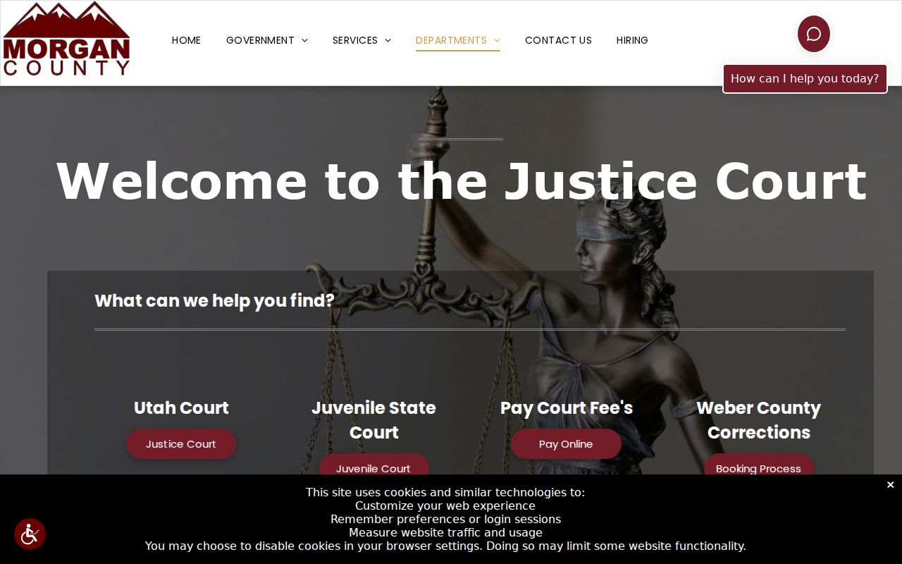 Morgan County criminal court records hours and rules